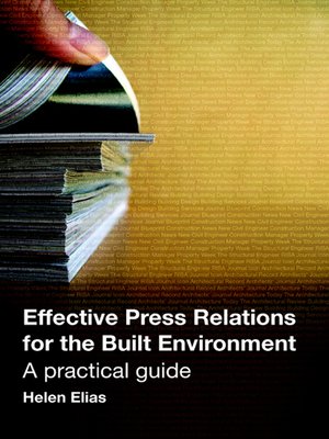 cover image of Effective Press Relations for the Built Environment
